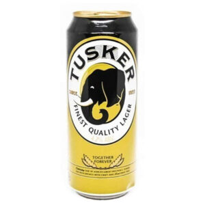 Tusker Lager 500ml Cans - Vintage Liquor & Wine