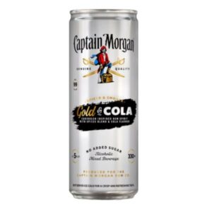 Captain Morgan Gold & Cola 300ml - Vintage Liquor & Wine